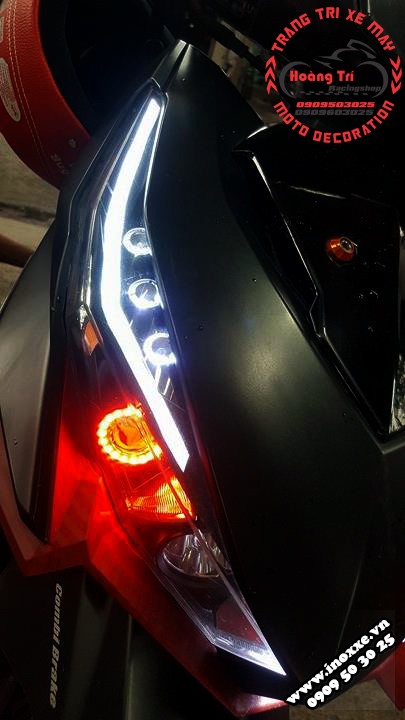 Độ đèn Led Audi Click Thái - Vario